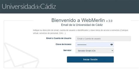 uca merlin|Nueva versión de Webmerlin – Área de Sistemas de la Información